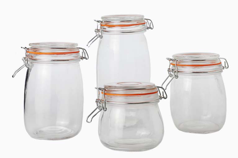 Soda-lime Glass Jar C23007