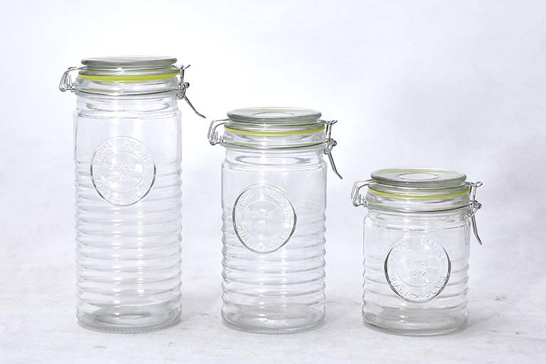 Soda-lime Glass Jar C23014