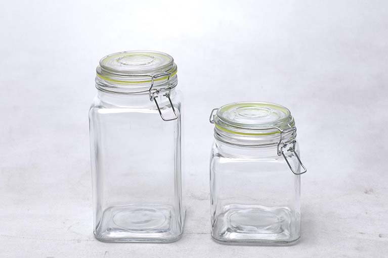 Soda-lime Glass Jar C23015