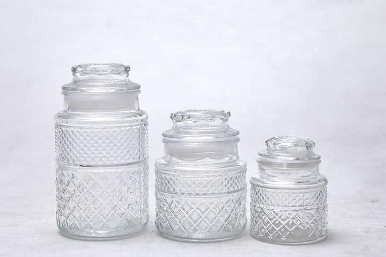 Soda-lime Glass Jar C23018