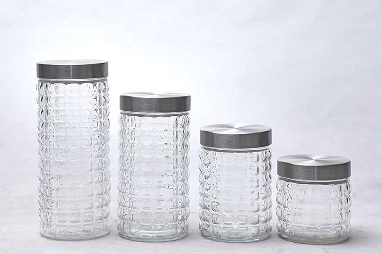 Soda-lime Glass Jar C23020