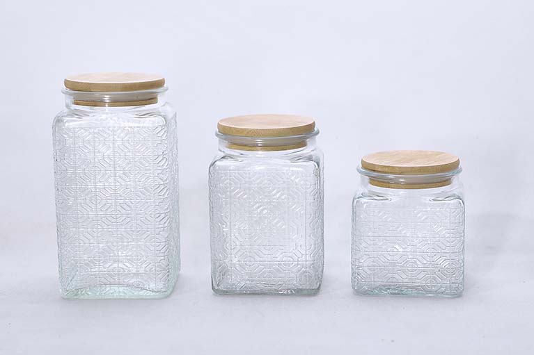 Soda-lime Glass Jar C23023