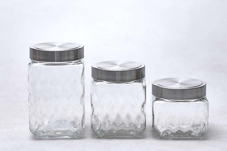 Soda-lime Glass Jar C2332