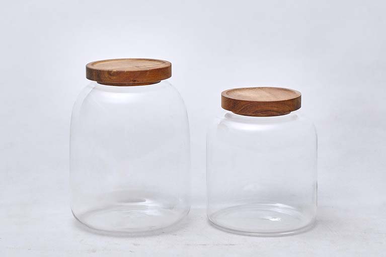 High Borosilicate Glass Jar 1019