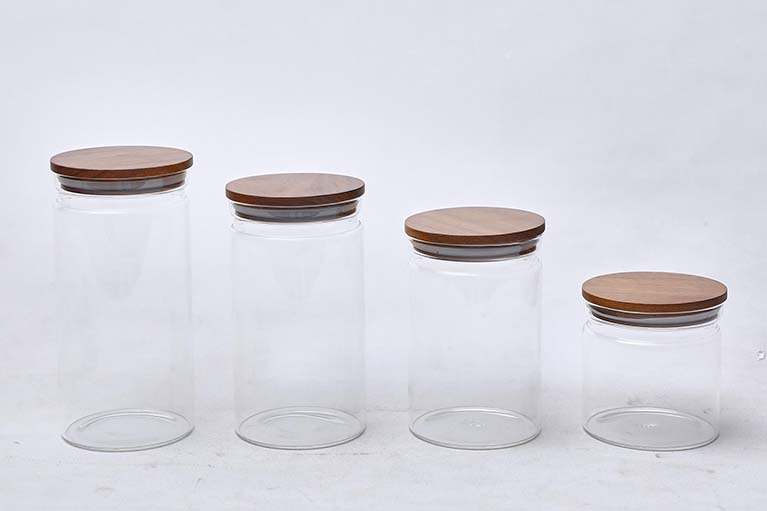 High Borosilicate Glass Jar 1021