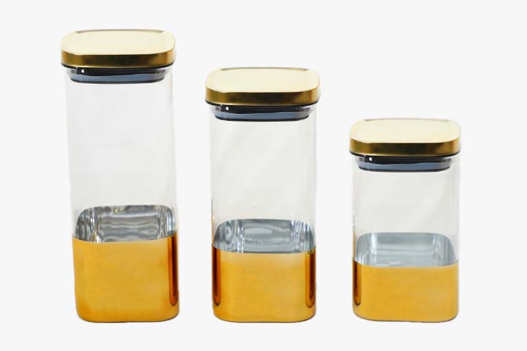 High Borosilicate Glass Jar 1022