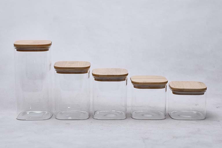 High Borosilicate Glass Jar 1028