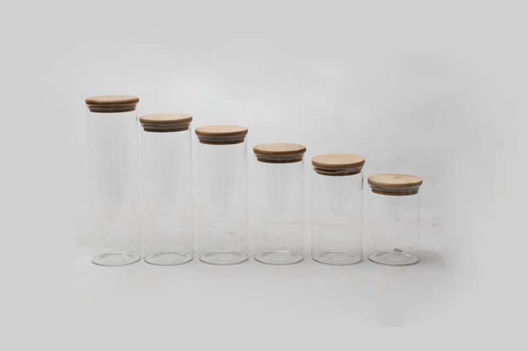 High Borosilicate Glass Jar 1029