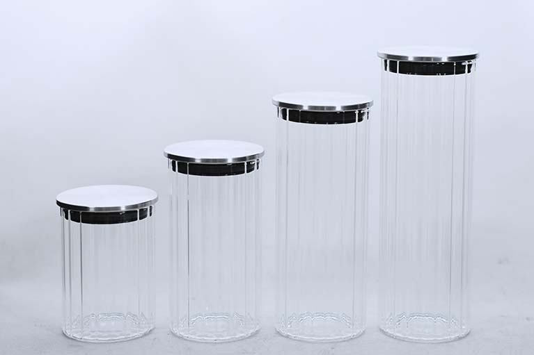 High Borosilicate Glass Jar 1033