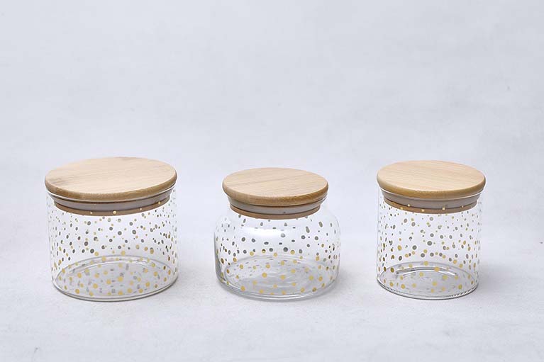 High Borosilicate Glass Jar 1037