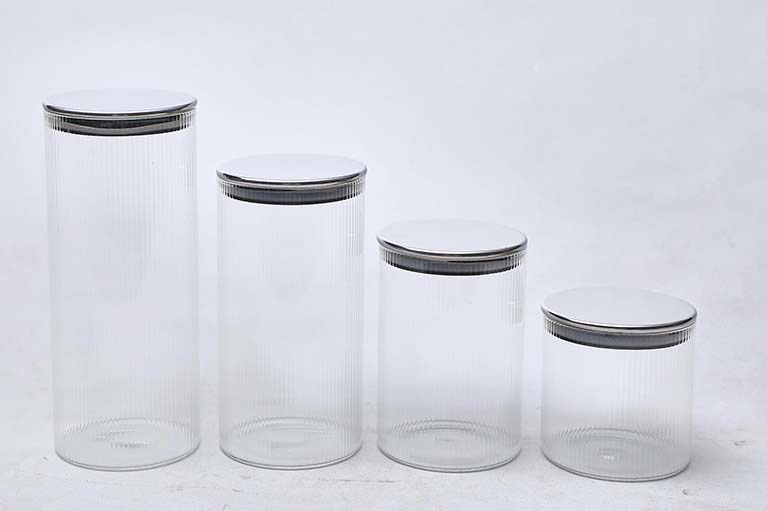 High Borosilicate Glass Jar 1042