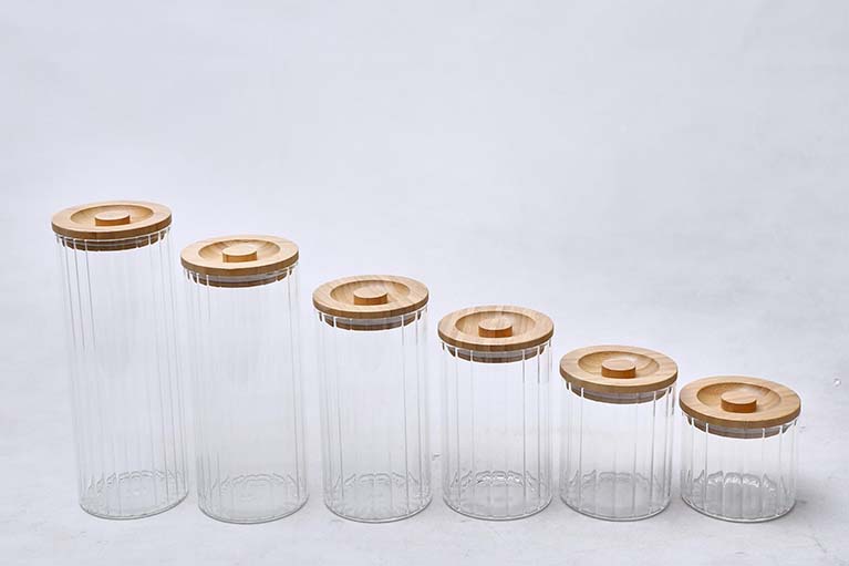 High Borosilicate Glass Jar 1043