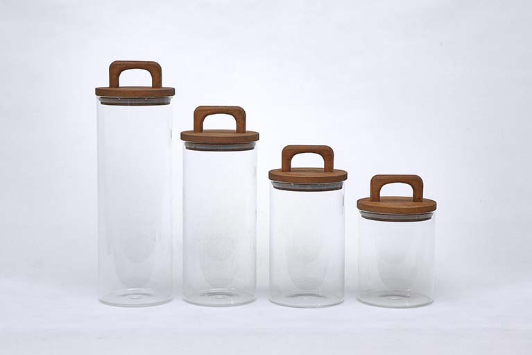 High Borosilicate Glass Jar 1048