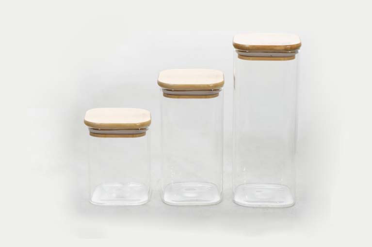 High Borosilicate Glass Jar 1050