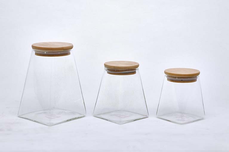 High Borosilicate Glass Jar 1051