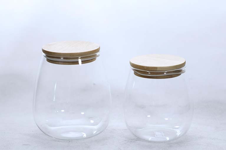 High Borosilicate Glass Jar 1058