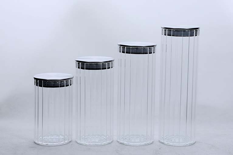 High Borosilicate Glass Jar 1064