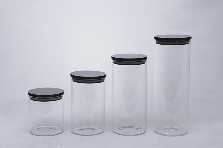 High Borosilicate Glass Jar 1066