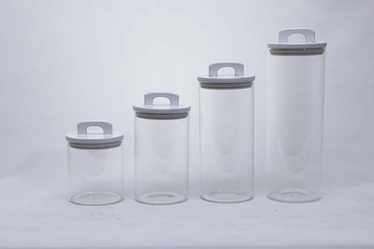 High Borosilicate Glass Jar 1067