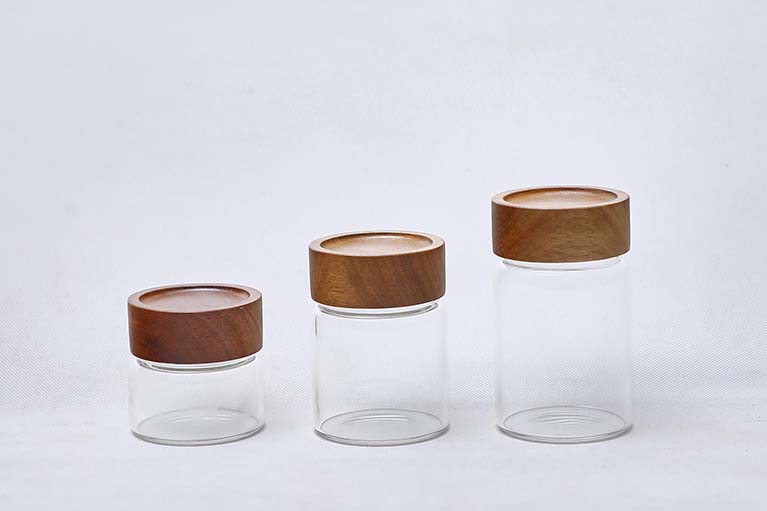 High Borosilicate Glass Jar 1007