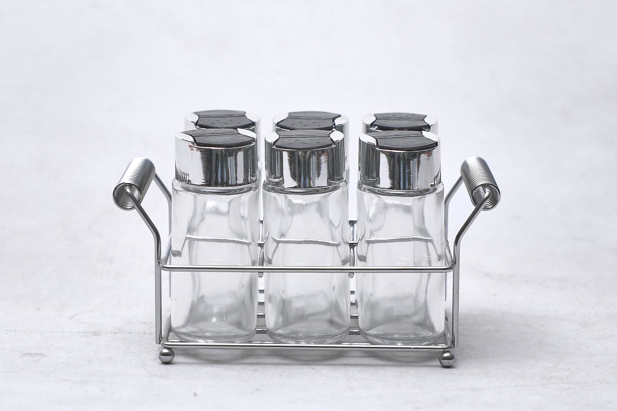 TS23118 Seasoning Container Set With Metal Rack